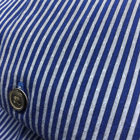 Apt. 9 Striped Button Down Shirt (A) - Picture 6 of 7